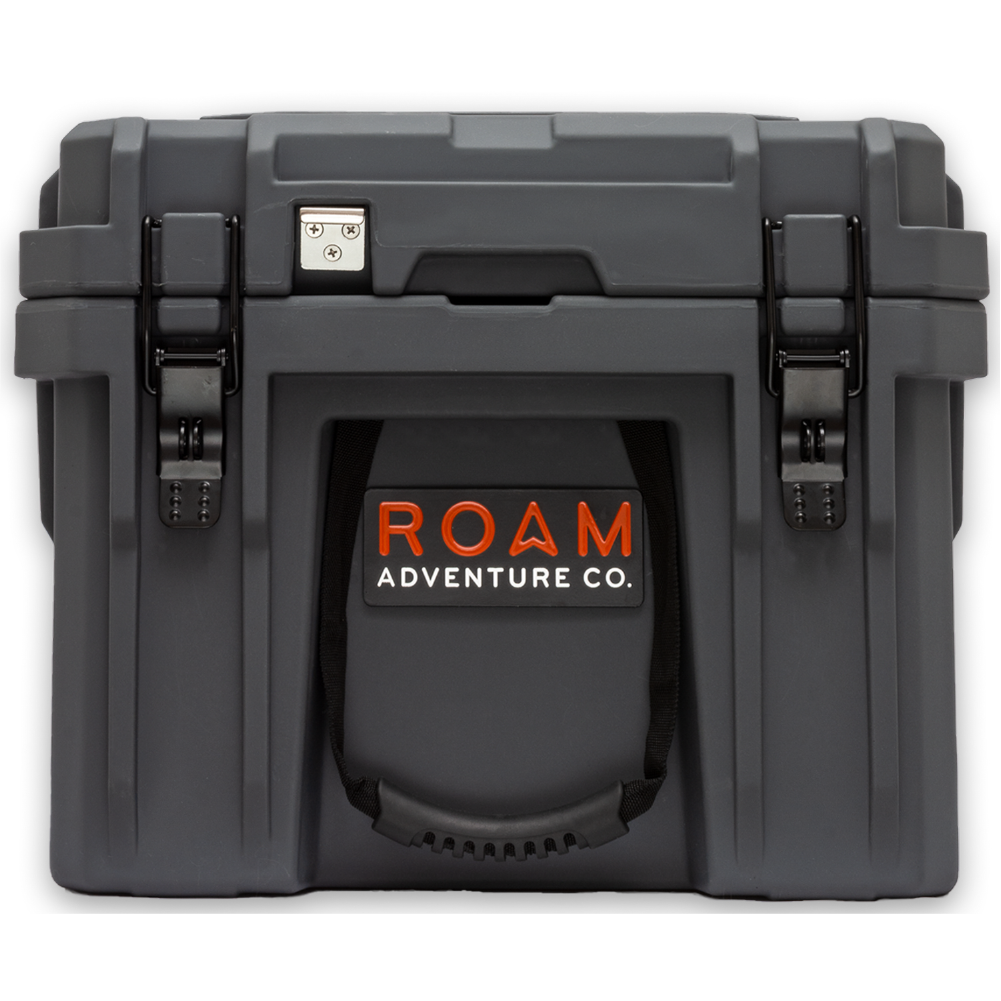 ROAM 105L Rugged Case - heavy-duty storage box in Slate color