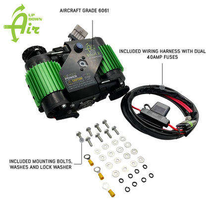 OVS EGOI PERMANENT ON BOARD DUAL MOTOR AIR COMPRESSOR SYSTEM 6.1 CFM