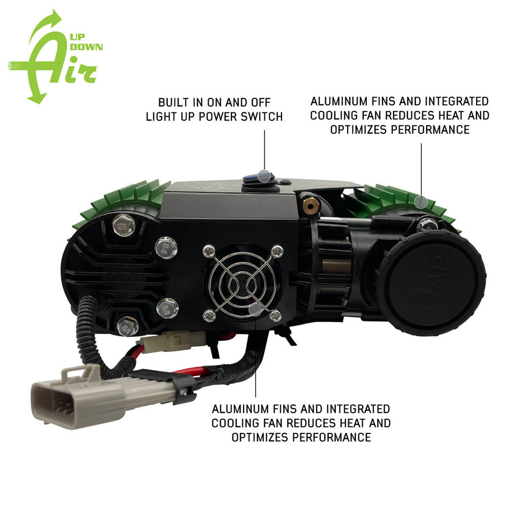 OVS EGOI PERMANENT ON BOARD DUAL MOTOR AIR COMPRESSOR SYSTEM 6.1 CFM