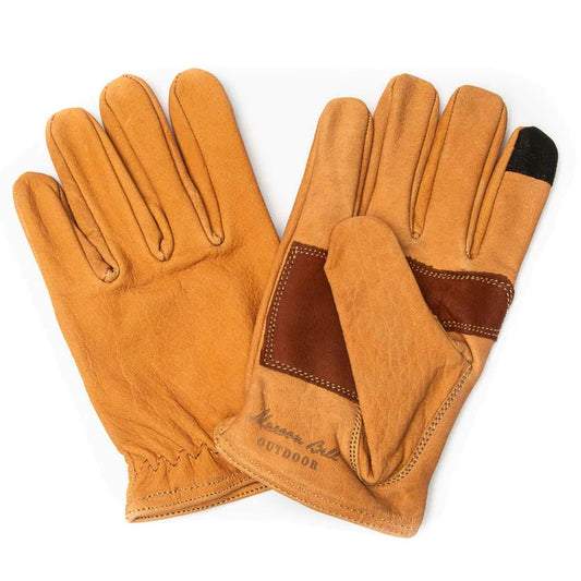 Maroon Bell Outdoor BUFFALO LEATHER RANCHING GLOVES