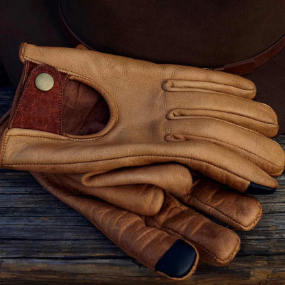 Maroon Bell Outdoor BUFFALO LEATHER GLOVES