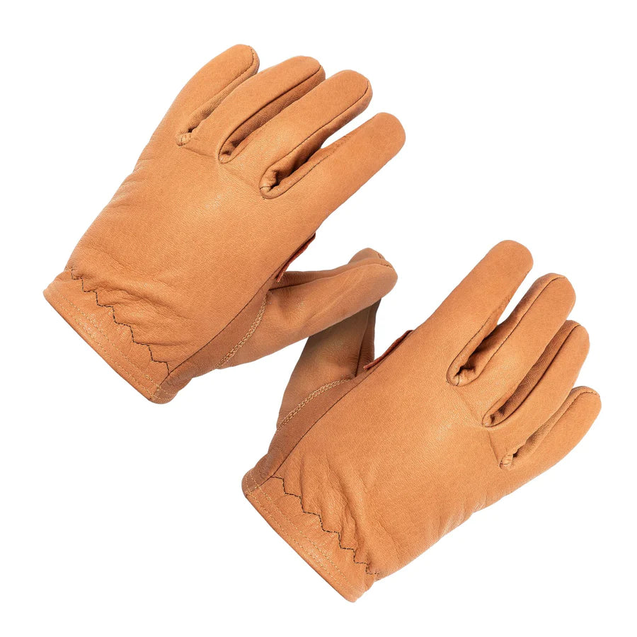 Maroon Bell Outdoor BUFFALO LEATHER RANCHING GLOVES