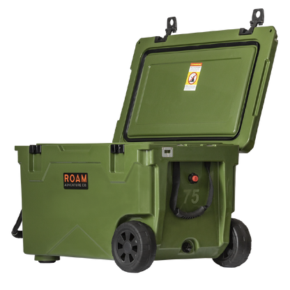 ROAM 75qt Rolling Rugged Cooler