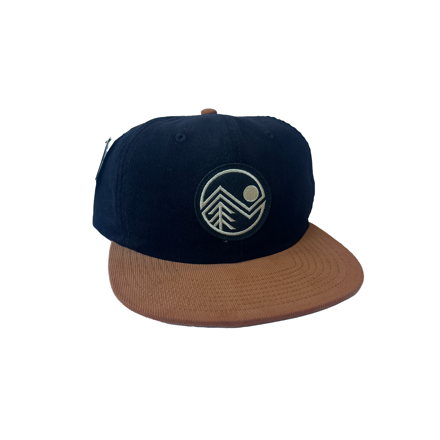 Corduroy Yin Yang Hat