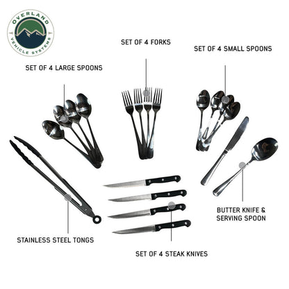 OVS Camp Kitchen Utensil Set 39 Piece