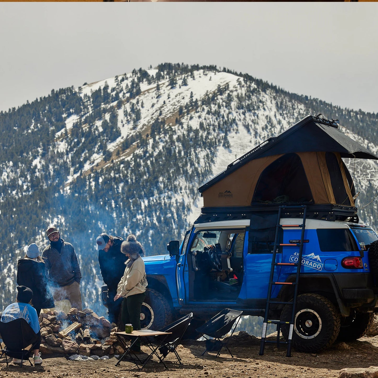 4X4 COLORADO NIMBUS HARDSHELL ROOF TOP TENT