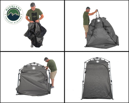 OVS Portable Changing Room With Shower and Storage Bag