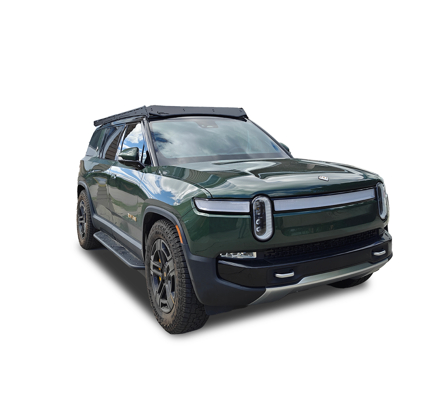 Rivian R1S SUV Prinsu Pro Roof Rack