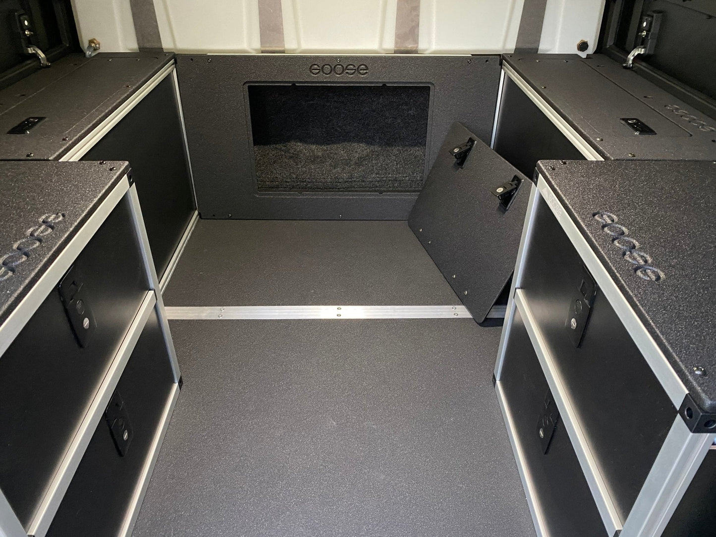 Alu-Cab Alu-Cabin Canopy Camper - Lower Bulkhead Panel