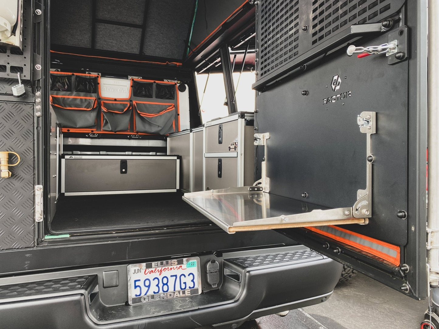 Alu-Cab Alu-Cabin Canopy Camper - Ram 1500 (DT) / 1500 TRX 2019-Present 5th Gen. - Bed Plate System - 5'7" Bed