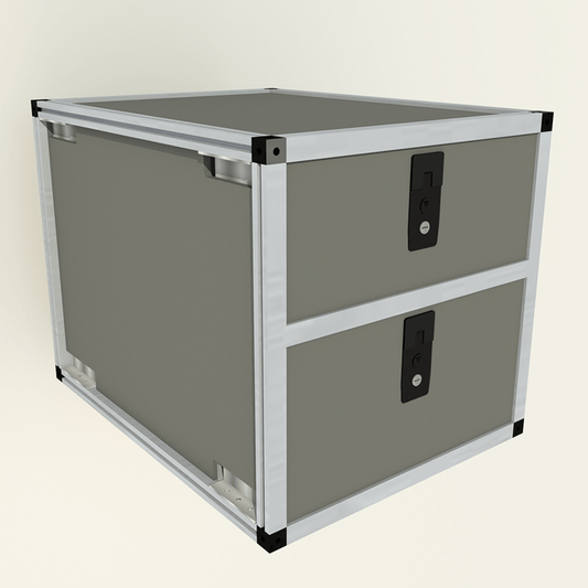 Double Drawer Module - 19 3/16" Wide x 30" Depth