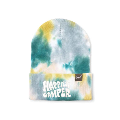 Trek Light Happiest Camper Tie Dye Beanie