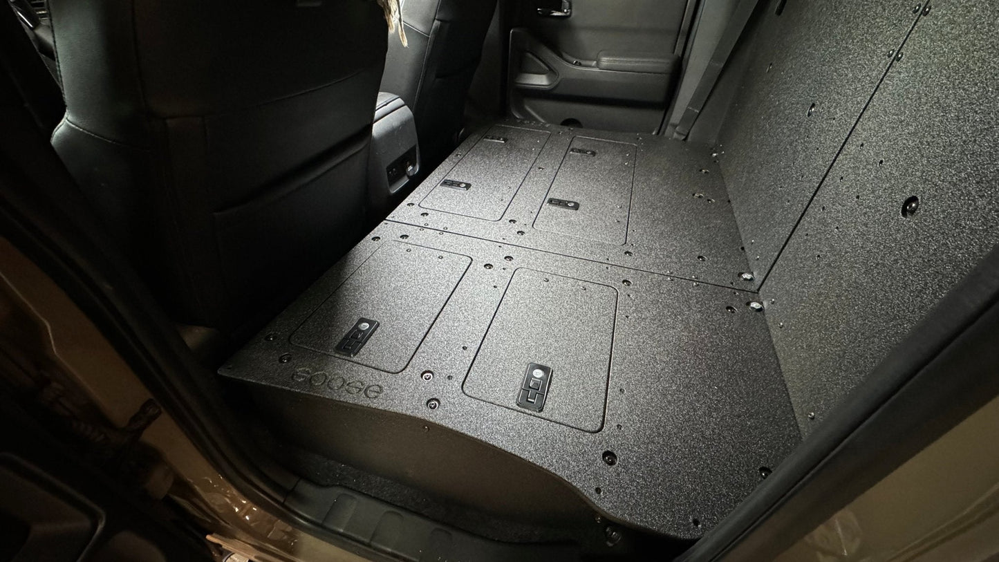 Nissan - Frontier - Crew Cab - 2021-Present - 3rd Gen - Explore Series - Second Row Seat Delete Plate System