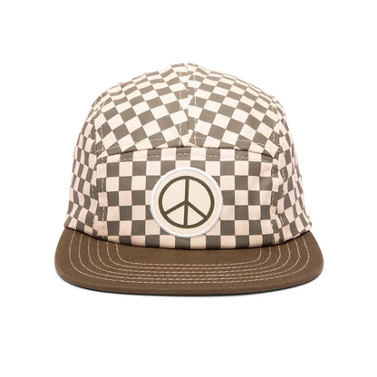 Trek Light Peace Checkered Kids Hat