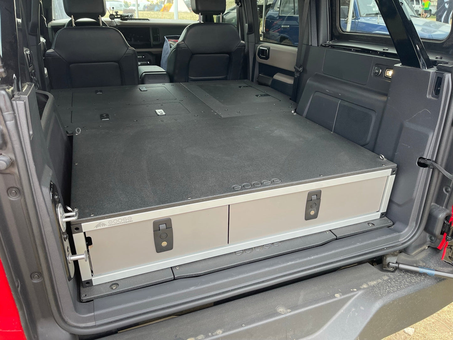 Stealth Sleep and Storage Package for Ford Bronco 2021-Present 6th Gen. 4 Door