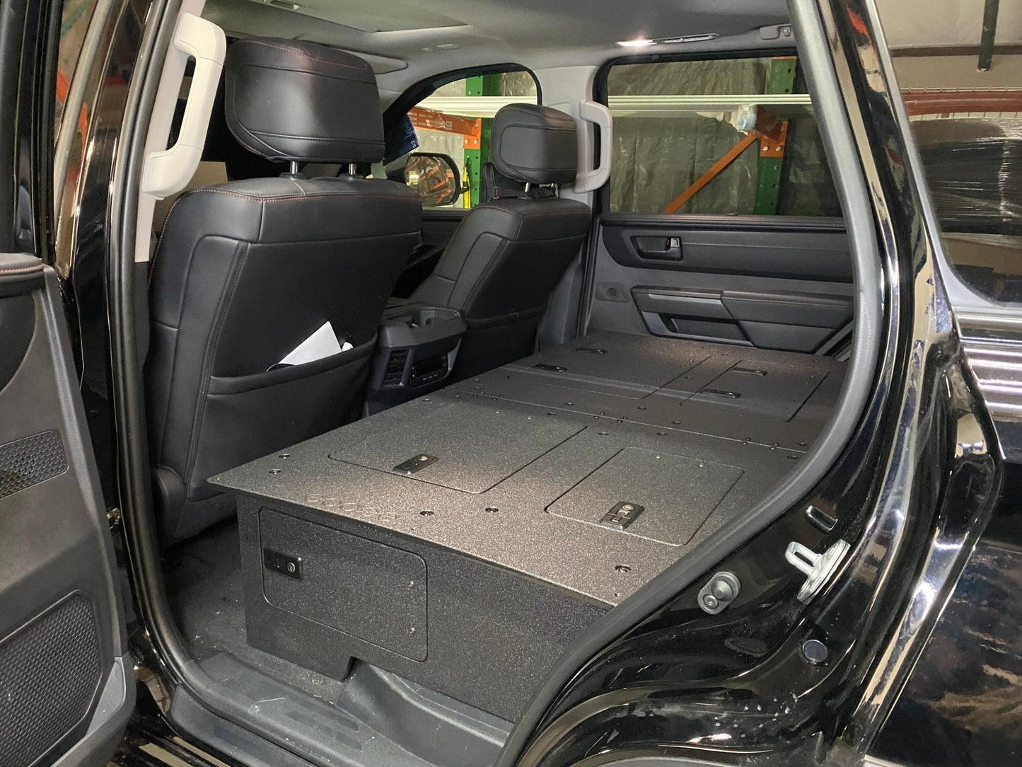 Toyota - Sequoia - 2023-Present - 3rd Gen - Explore Series - Seat Delete Plate System - Stealth Sleep Package