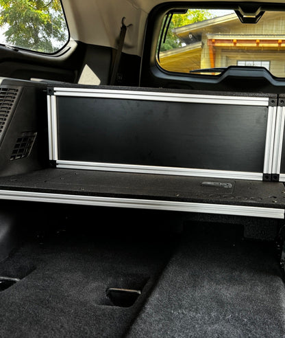 Toyota - Sequoia - 2023-Present - 3rd Gen - Explore Series - Single Drawer - 28-3/16" Width x 38" Deep x 10" High - Drawer Module with Short Drawer 20" and Storage Space Behind