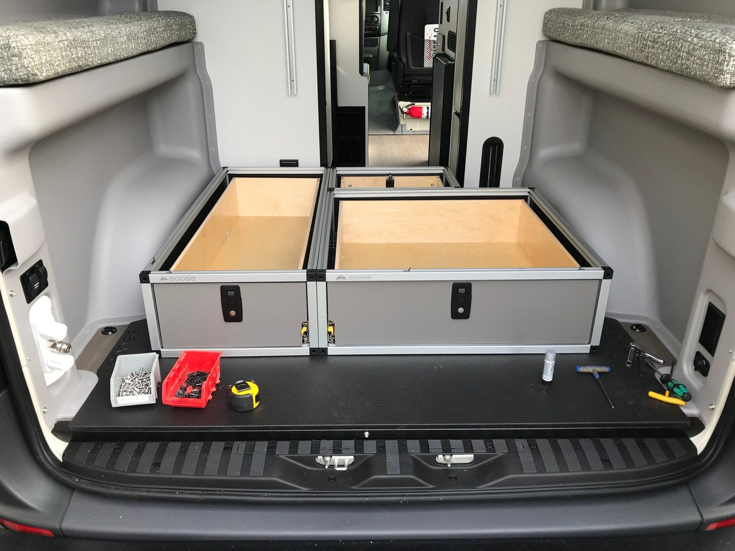 Winnebago Revel 2017-2020 - Side x Side Base Drawer System