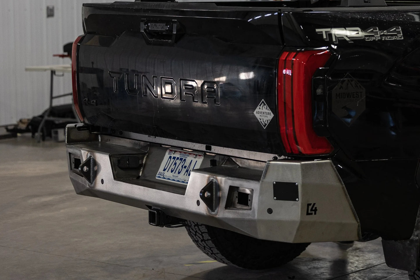 C4 Fabrications Tundra Overland Series Rear Bumper / 3rd Gen / 2022+