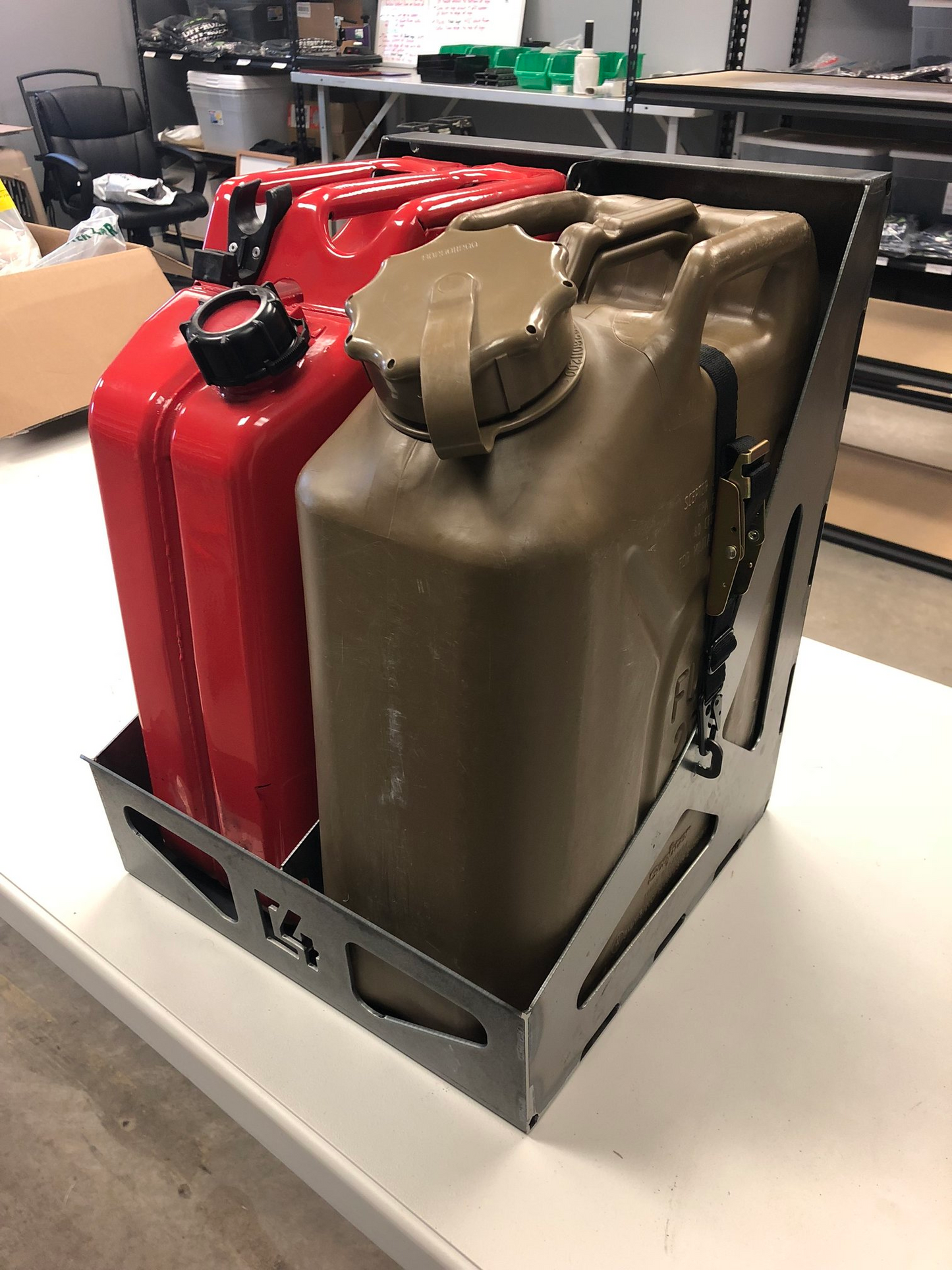 C4 Fabrication Dual Jerry Can Carrier