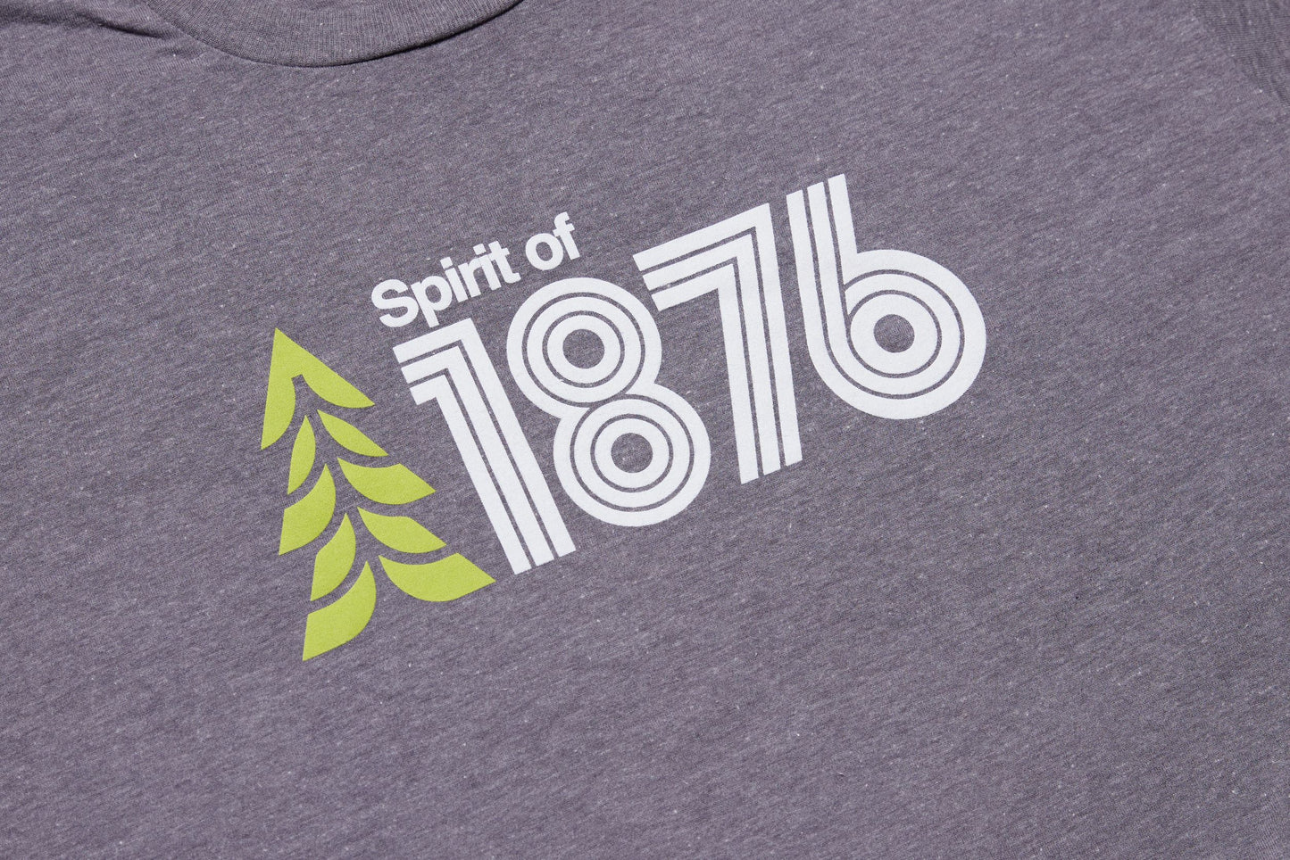 Spirit of 1876 Super Duper Soft Logo Tee