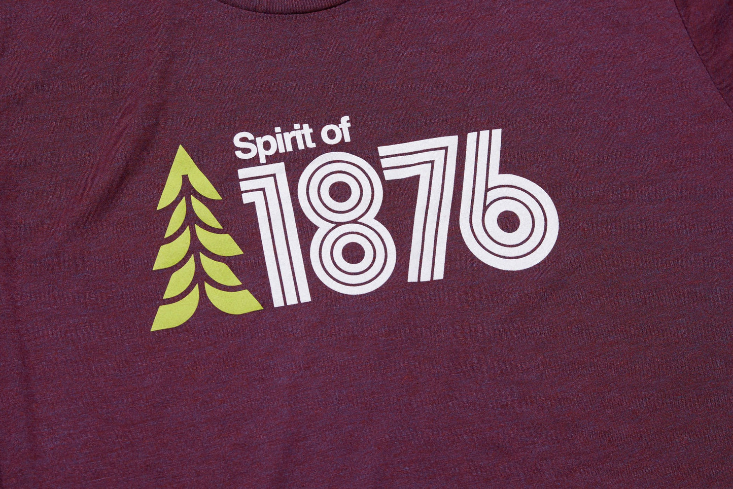 Spirit of 1876 Super Duper Soft Logo Tee