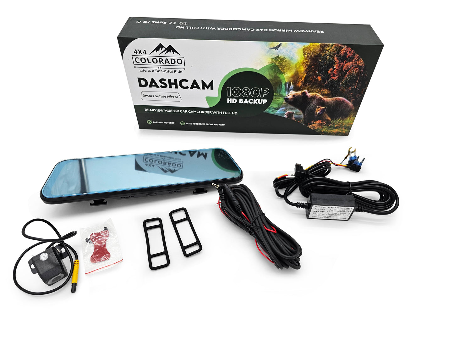 Digital Rearview Mirror & Dash Cam