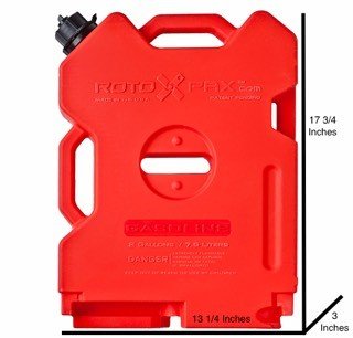 RotoPax 2 Gallon Gasoline Gen 1