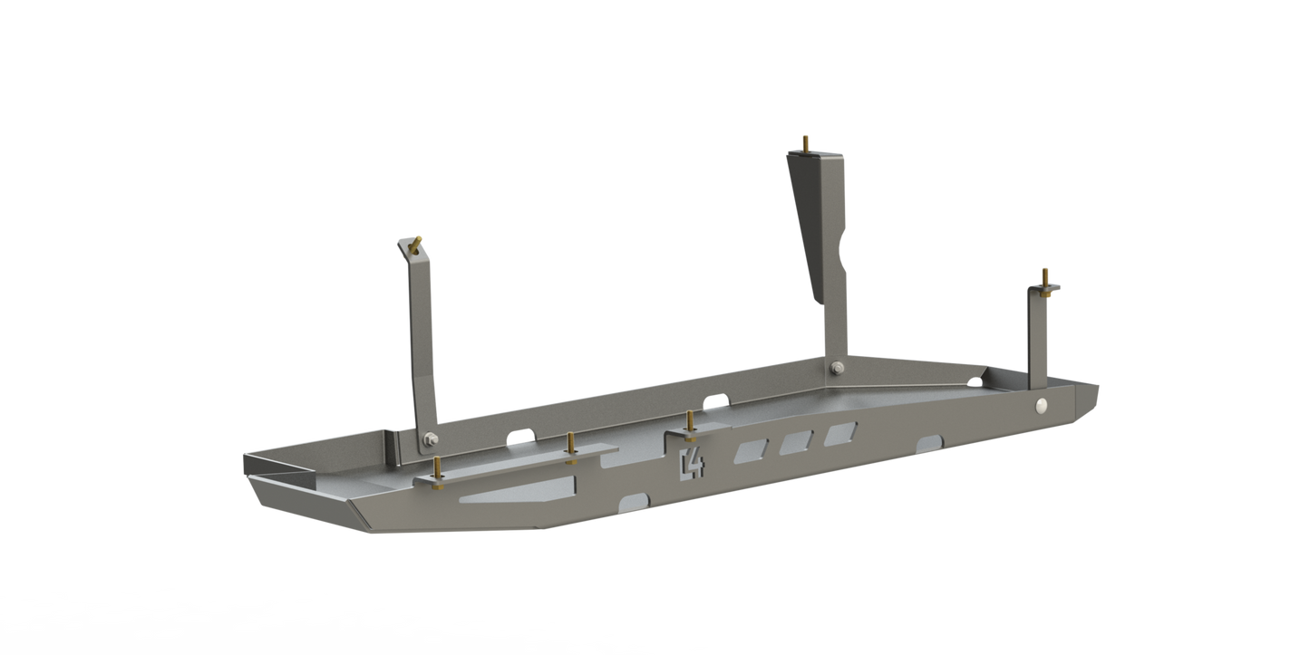 C4 Fabrication GX460 Fuel Tank Skid Plate