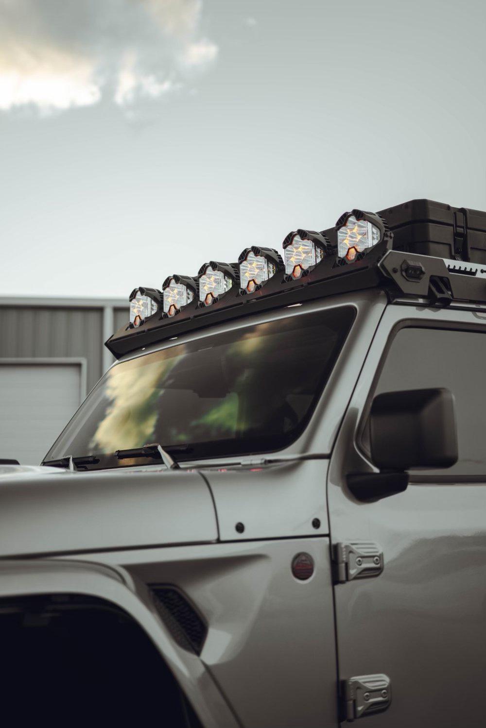 Alpha Jeep Gladiator Full Cab Rack-Overland Roof Rack-upTOP Overland-upTOP Overland