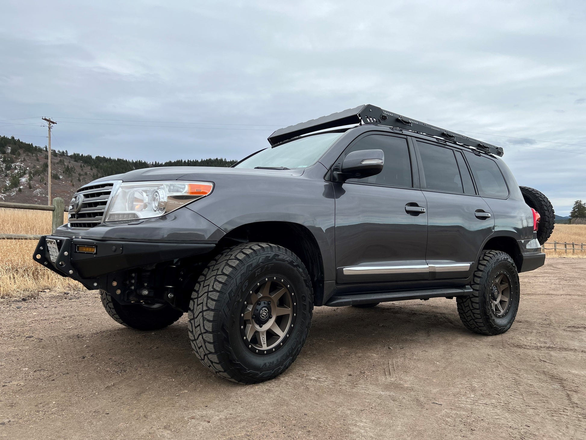 Alpha Toyota Land Cruiser 200 7th Generation Roof Rack (2007-2021)-upTOP Overland-upTOP Overland