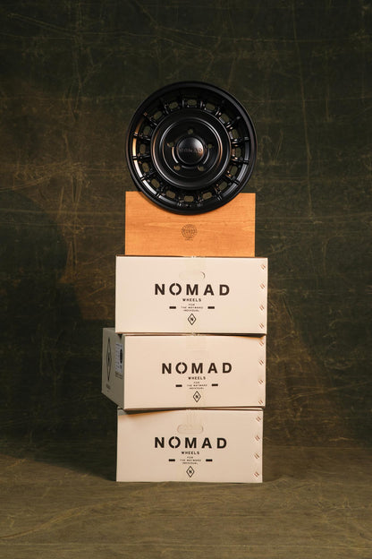 Nomad Wheels 502SB Arvo Satin Black