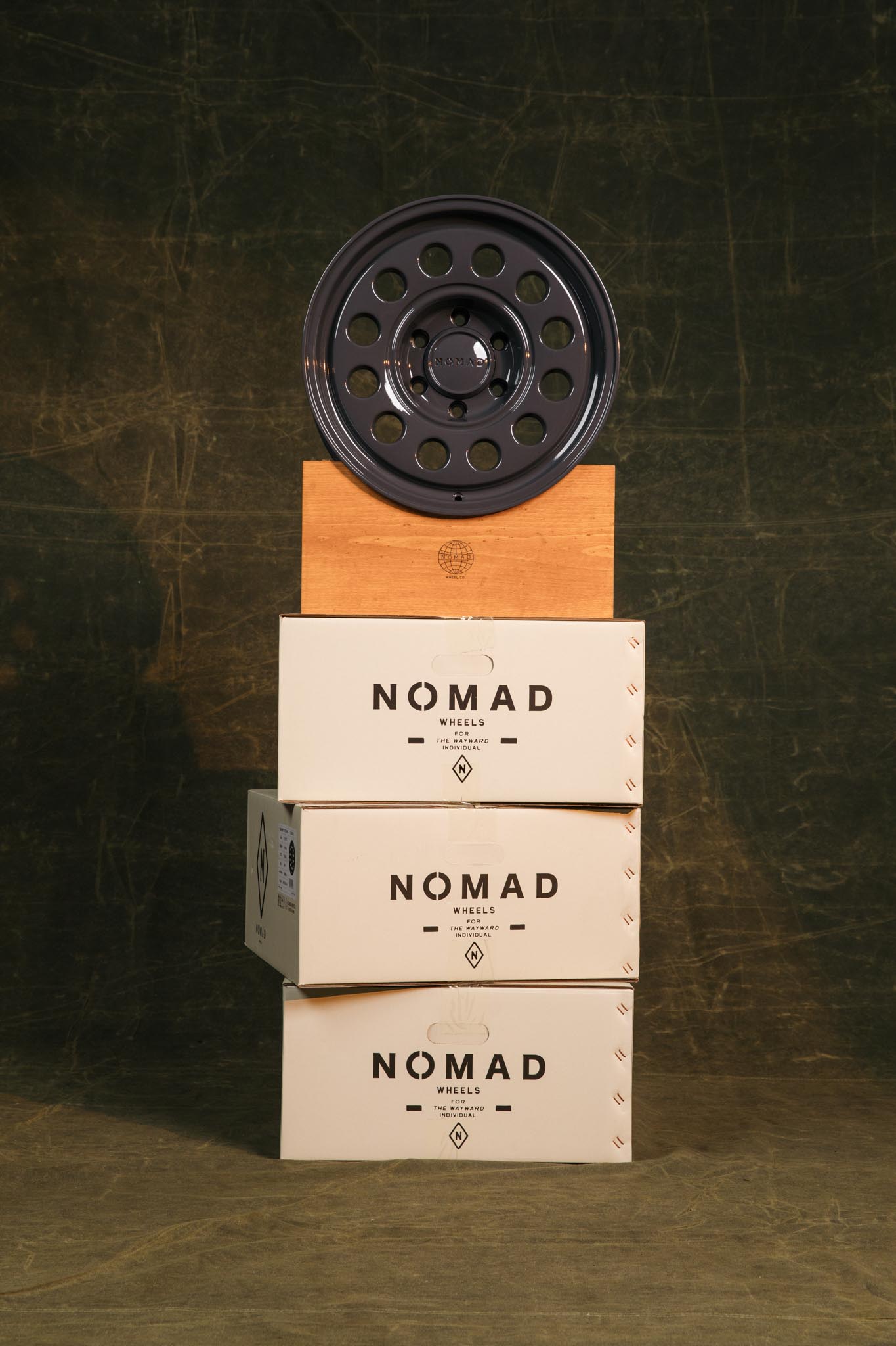 Nomad Wheels 501UG Convoy Utility Gray