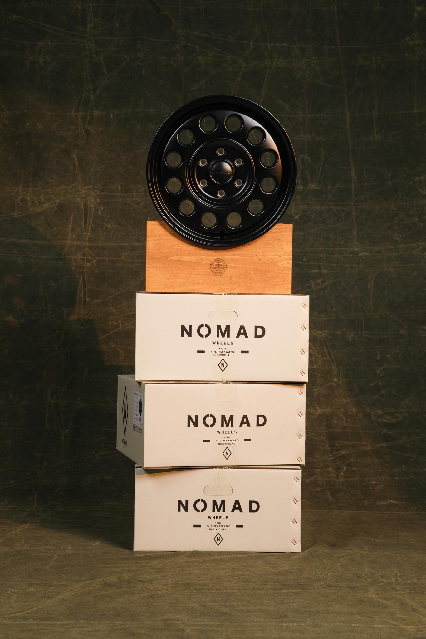 Nomad Wheels 501SB Convoy Satin Black