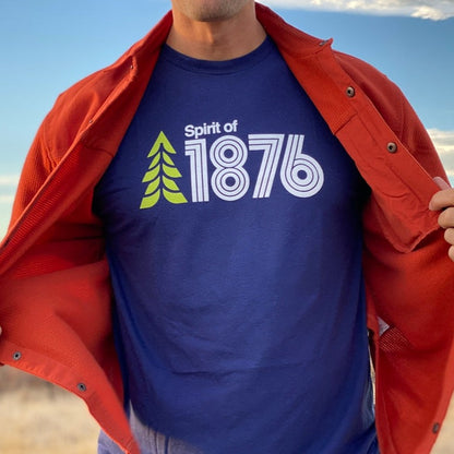 Spirit of 1876 Super Duper Soft Logo Tee