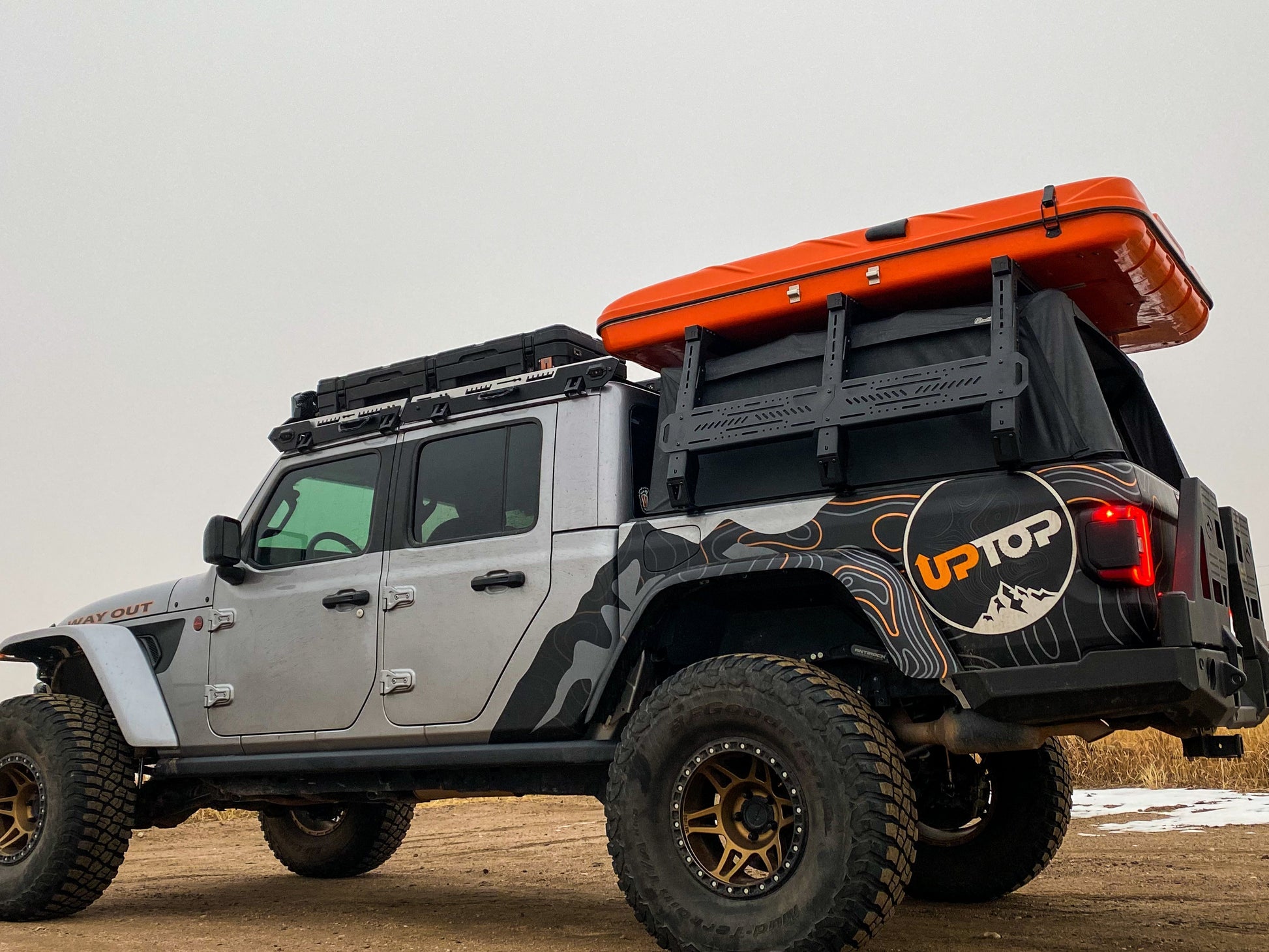 TRUSS Soft Top Compatible Bed Rack-upTOP Overland-upTOP Overland