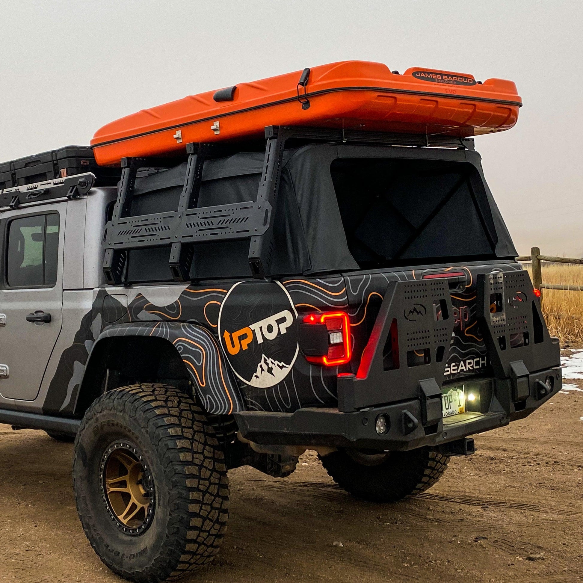 TRUSS Soft Top Compatible Bed Rack-upTOP Overland-upTOP Overland