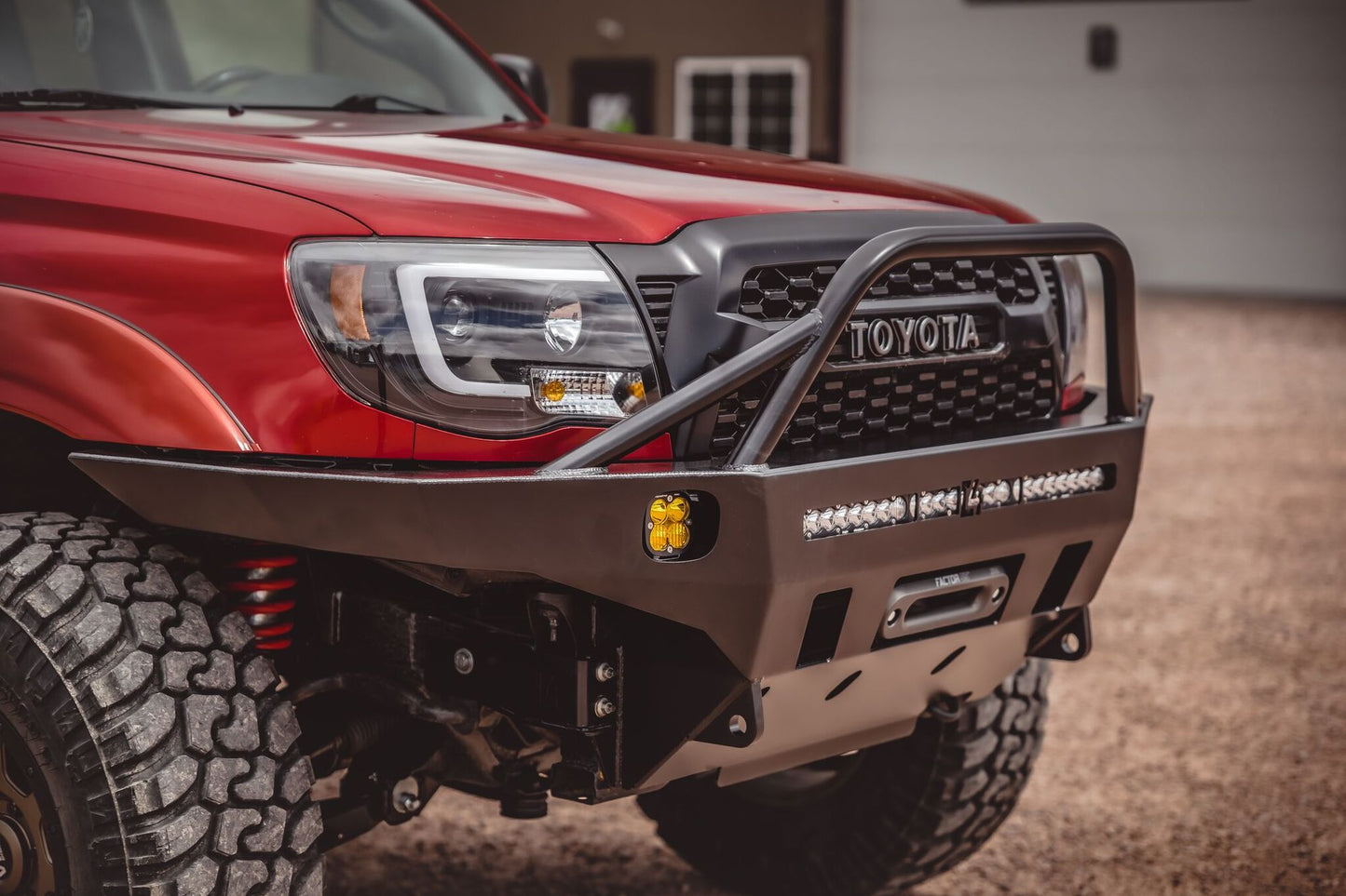 C4 Fabrication Tacoma Overland Series Front Bumper / 2nd Gen / 2005-2015