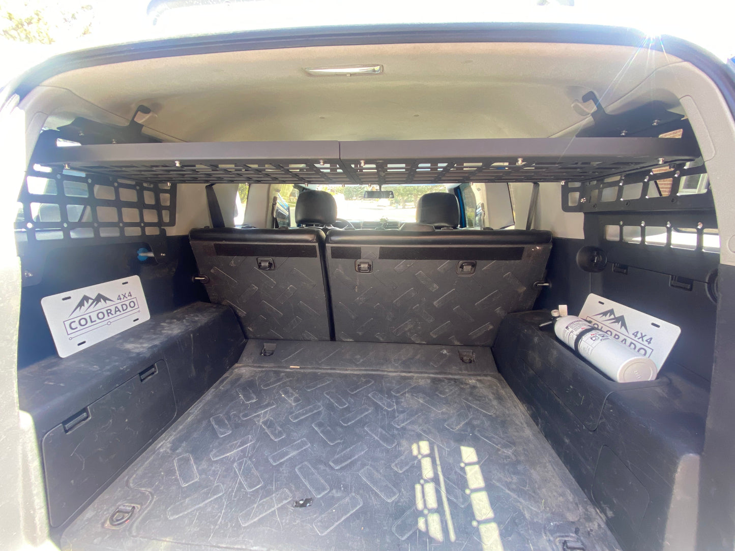 FJ Cruiser MOLLE Shelving System