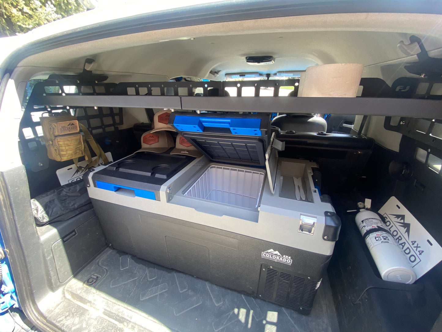 FJ Cruiser MOLLE Shelving System