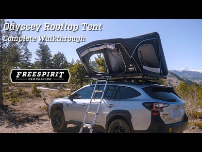 FREESPIRIT RECREATION ODYSSEY SERIES - BLACK TOP HARD SHELL - ROOFTOP TENT