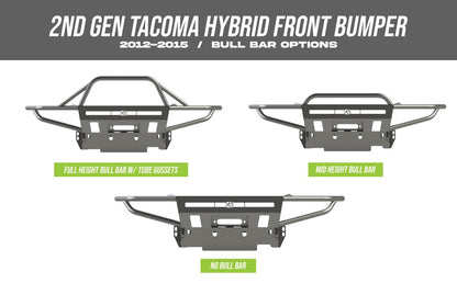 C4 Fabrication Tacoma Hybrid Front Bumper / 2nd Gen / 2012-2015