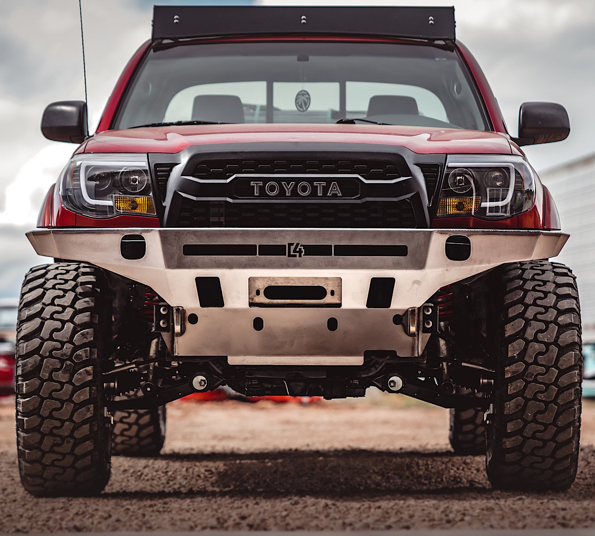 C4 Fabrication Tacoma Overland Series Front Bumper / 2nd Gen / 2005-2015